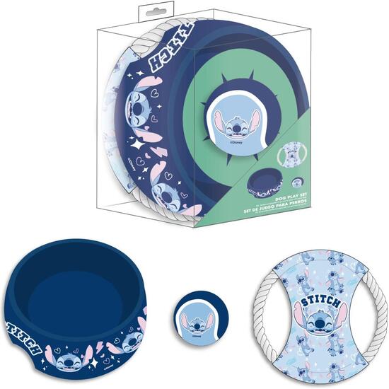 SET PARA MASCOTAS JUGUETE STITCH image 0