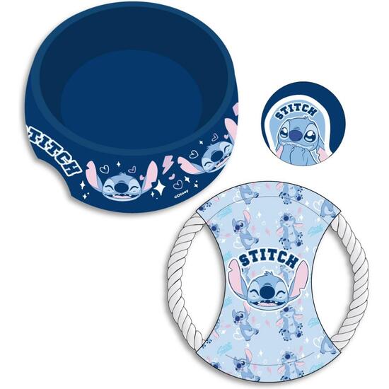 SET PARA MASCOTAS JUGUETE STITCH image 1