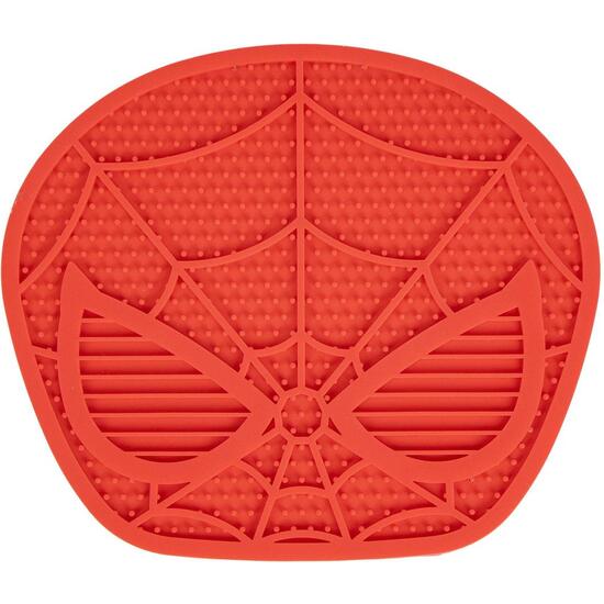 COMEDERO PARA PERRO SILICONA SPIDERMAN image 0
