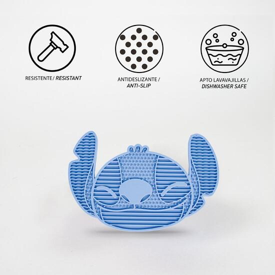 COMEDERO PARA PERRO SILICONA STITCH image 3