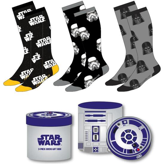PACK CALCETINES 3 PIEZAS STAR WARS image 0