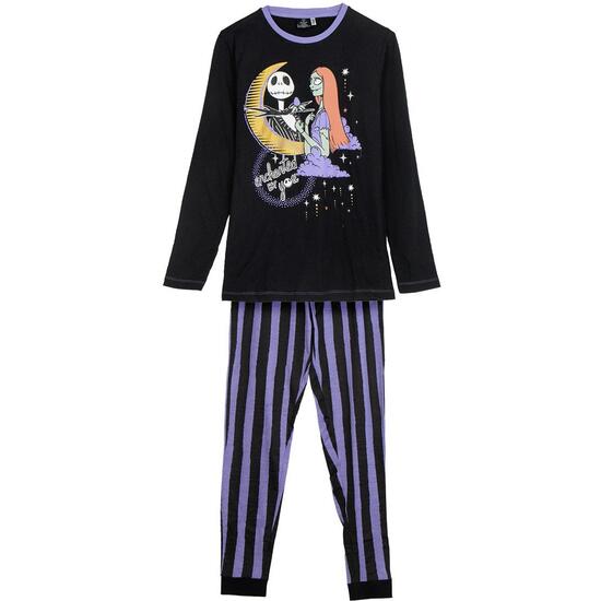 PIJAMA LARGO SINGLE JERSEY NIGHTMARE BEFORE CHRISTMAS image 0