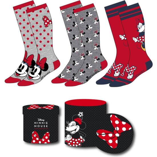 PACK CALCETINES 3 PIEZAS MINNIE image 0