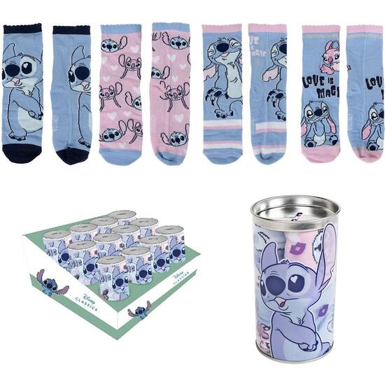 PACK CALCETINES 4 PIEZAS STITCH image 0