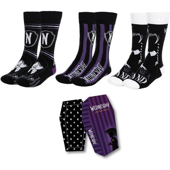PACK CALCETINES 3 PIEZAS WEDNESDAY image 0