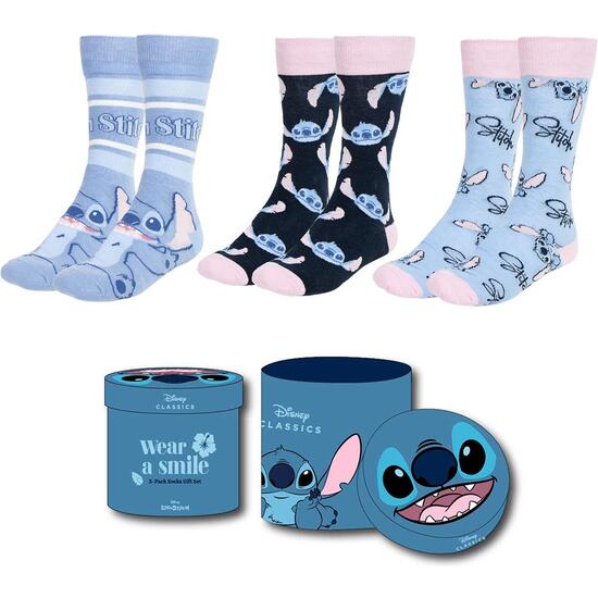 PACK CALCETINES 3 PIEZAS STITCH image 0