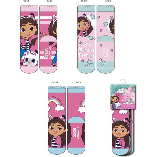 PACK CALCETINES 3 PIEZAS GABBY´S DOLLHOUSE image 0