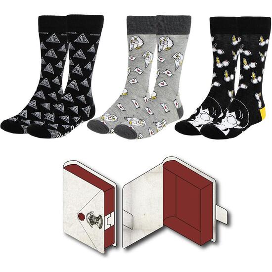 PACK CALCETINES 3 PIEZAS HARRY POTTER image 0