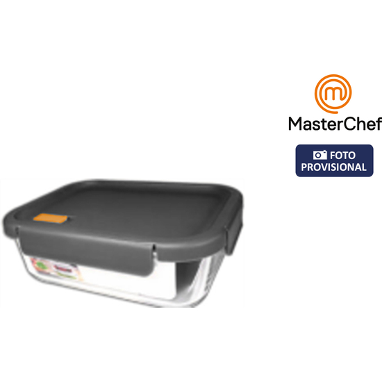 FIAMBRERA HERMETICA RECTANGULAR 370ML MASTERCHEF image 1