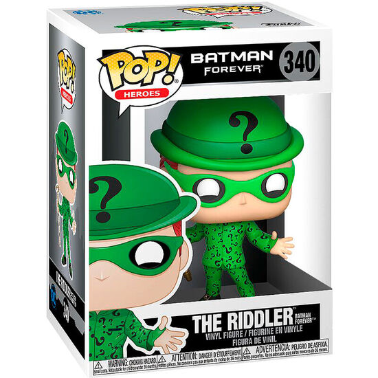 FIGURA POP DC COMICS BATMAN FOREVER RIDDLER image 2