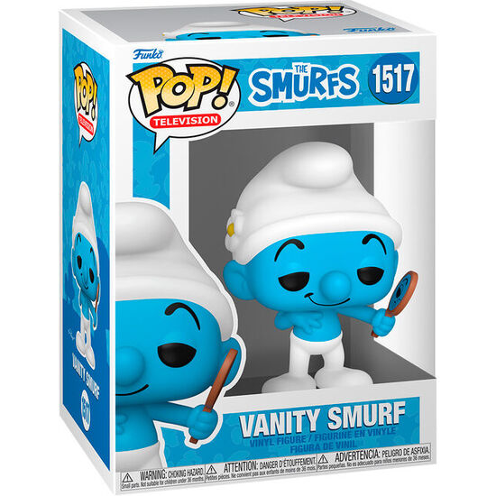 FIGURA POP THE SMURFS VANITY SMURF image 0