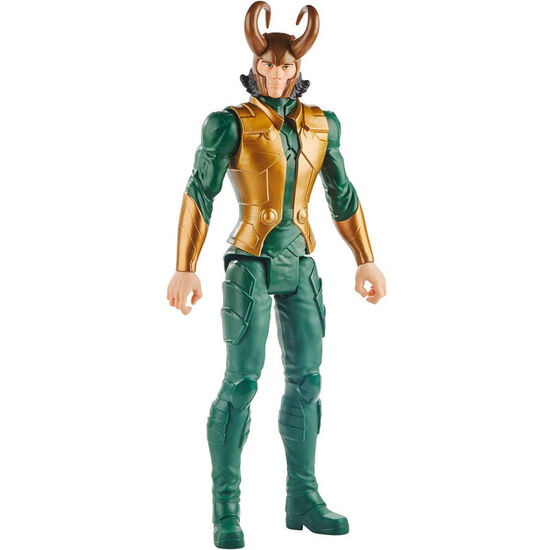 FIGURA LOKI DELUXE TITAN HERO VENGADORES AVENGERS MARVEL 30CM image 1