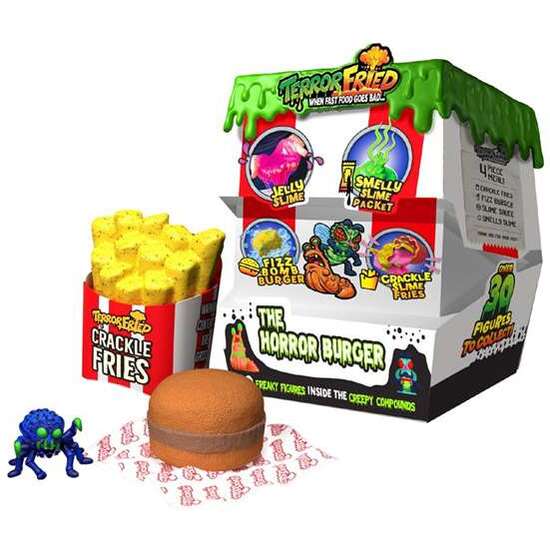 TERROR FRIED HORROR BURGER INCLUYE 3 FIGURAS SORPRESAS Y BOLSA DE SALSA SLIME APESTOSA. image 0