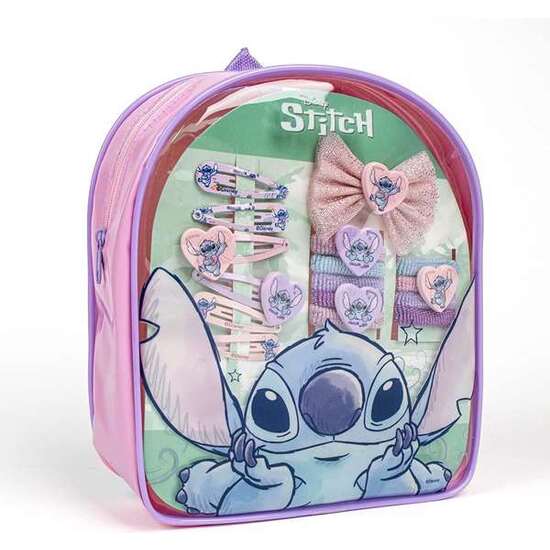 SET DE BELLEZA BOLSITO MOCHILA STITCH image 1