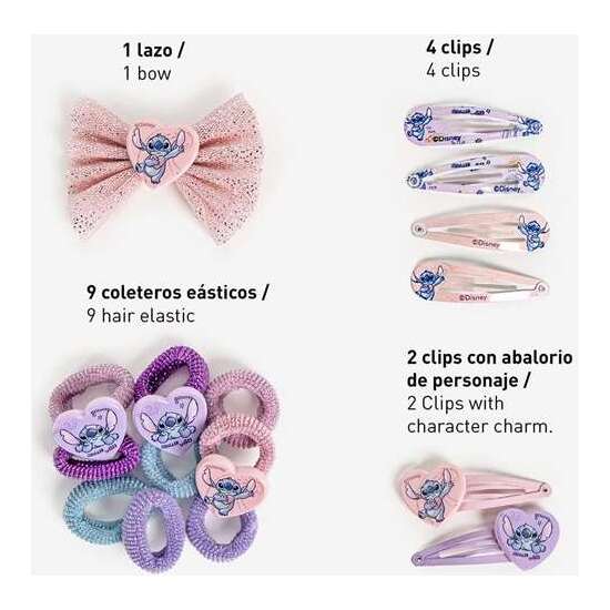 SET DE BELLEZA BOLSITO MOCHILA STITCH image 2