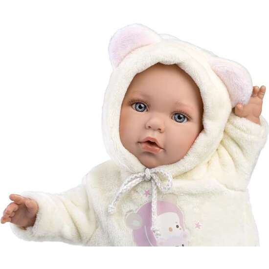 MUÑECA BABY JULIA OSITO ROSA SIN MECANISMO 42CM image 2