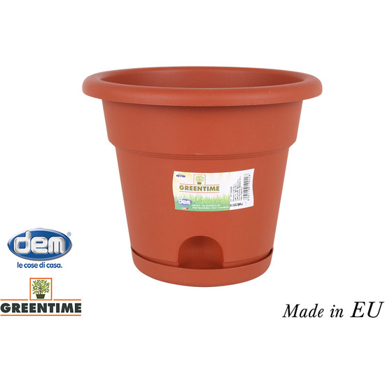 FLOWER POT W/RESERVOIR 22CM  image 0