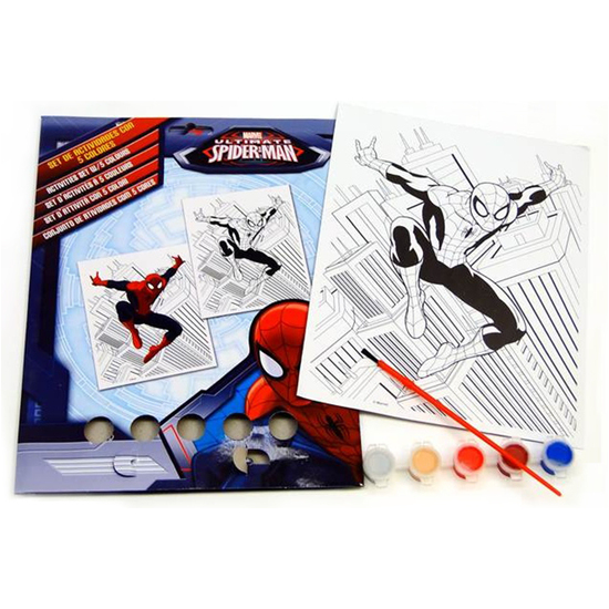 JUEGO ACTIVIDADES X5 SPIDERMAN image 0