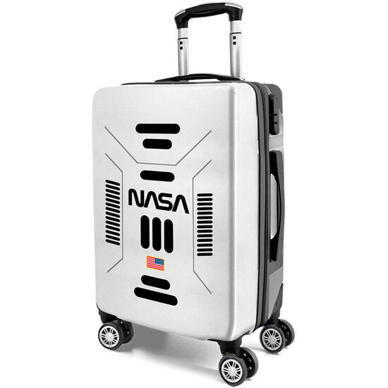 MALETA TROLLEY ABS SPACESHIP NASA 55CM image 0