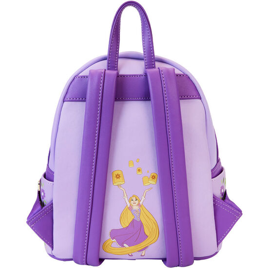 MOCHILA LENTICULAR RAPUNZEL DISNEY LOUNGEFLY 26CM image 1