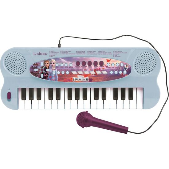 PIANO ELECTRONICO CON MICROFONO FROZEN 2 DISNEY image 0