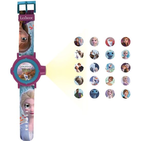 RELOJ PROYECTOR DIGITAL FROZEN DISNEY image 0