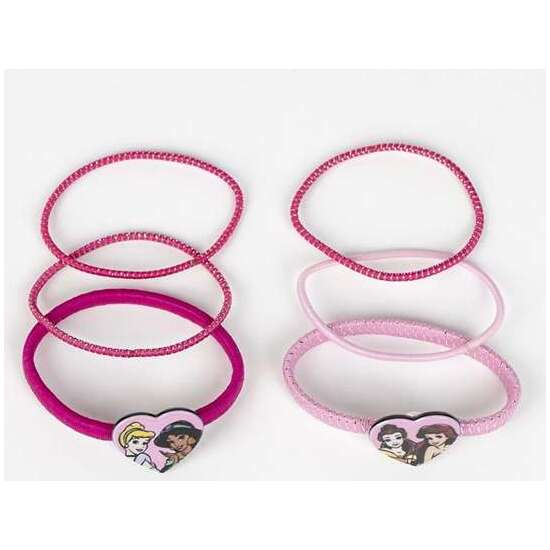 ACCESORIOS PELO ELÁSTICOS 8 PIEZAS PRINCESS
 image 1