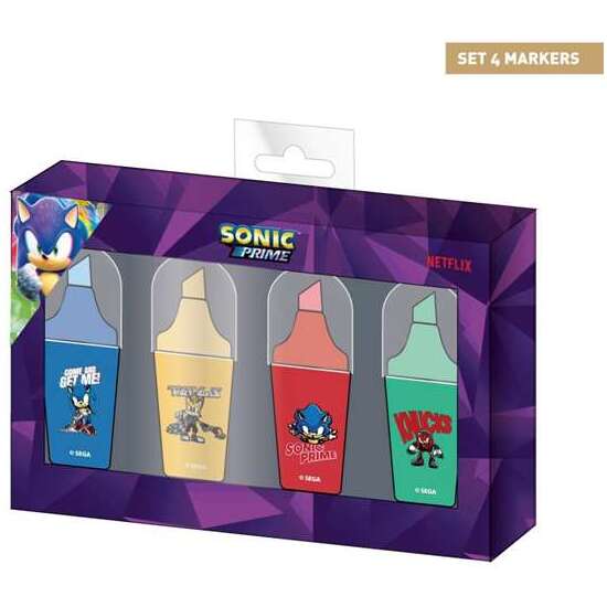 SUBRAYADORES PACK x4 SONIC PRIME
 image 0