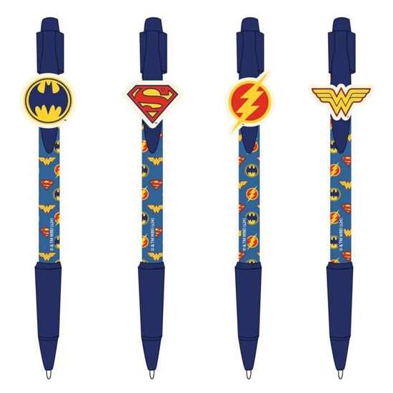 BOLÍGRAFO PACK X4 JUSTICE LEAGUE
 image 1