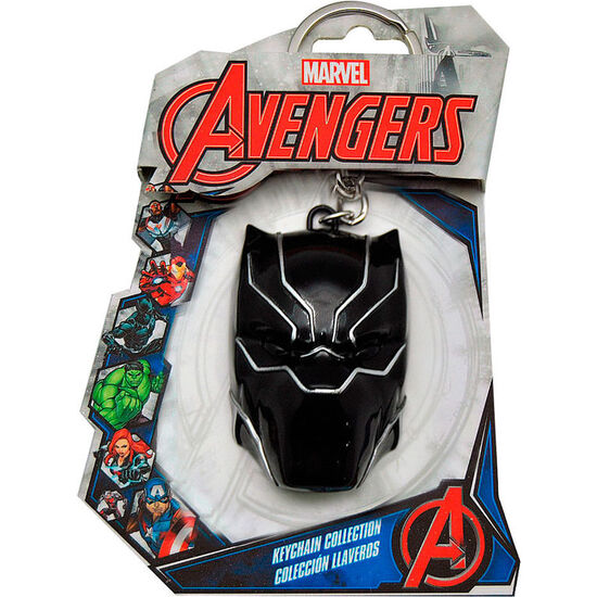 LLAVERO 3D BLACK PANTHER MARVEL image 1