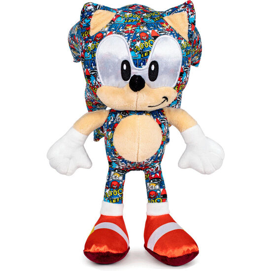 PELUCHE SONIC MIX COMIC SONIC THE HEDGEHOG 30CM image 0