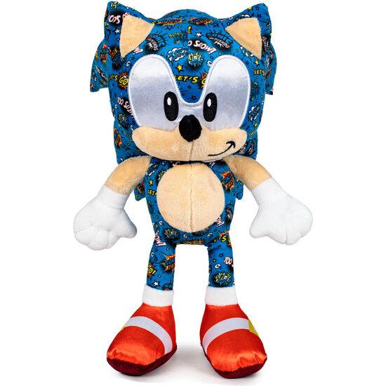 PELUCHE SONIC BLUE COMIC SONIC THE HEDGEHOG 30CM image 0