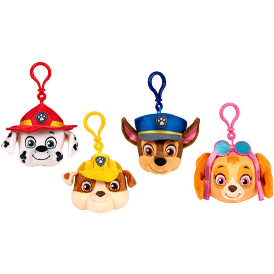 LLAVERO PELUCHE PATRULLA CANINA PAW PATROL 10CM SURTIDO image 0