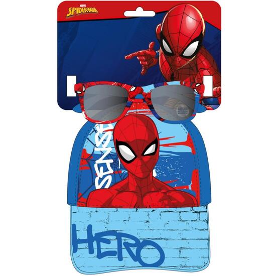 GORRA SET GAFAS DE SOL SPIDERMAN image 0