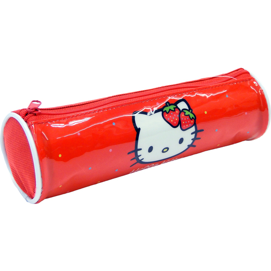 ESTUCHE TELA CILINDRO HELLO KITTY image 0