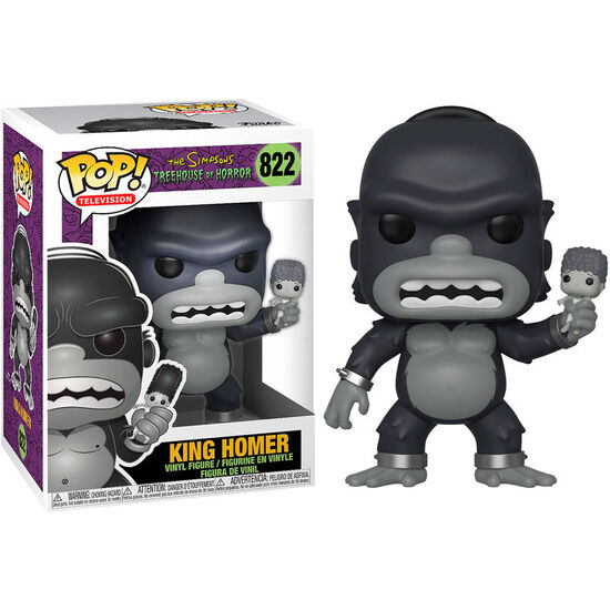 FIGURA POP SIMPSONS KING HOMER image 0