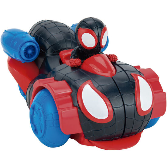SET FIGURA MILES MORALES + VEHICULO SPIDEY MARVEL image 2