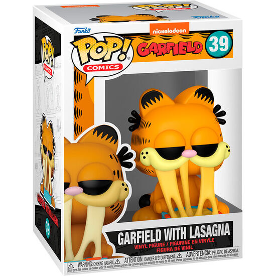 FIGURA POP GARFIELD - GARFIELD WITH LASAGNA image 0