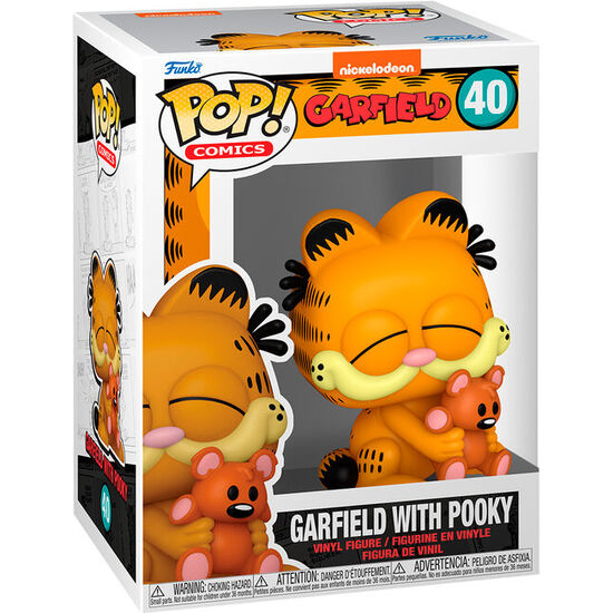 FIGURA POP GARFIELD - GARFIELD WITH POOKY image 0