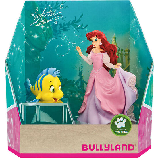 BLISTER 2 FIGURAS LA SIRENITA DISNEY 14CM image 0