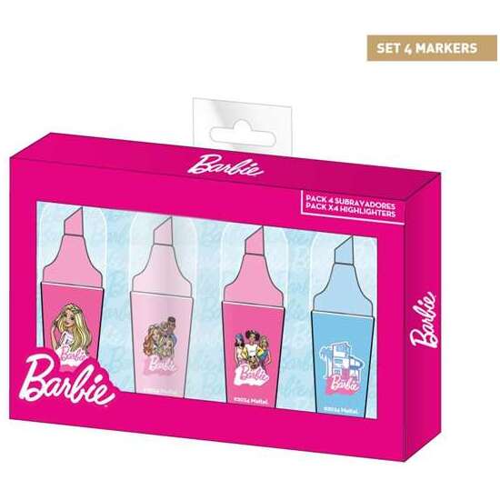 SUBRAYADORES PACK X4 BARBIE
 image 1