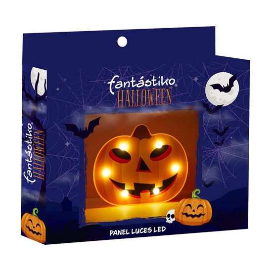 MARQUESINA CALABAZA CON LUZ 19,5X16 CM image 0
