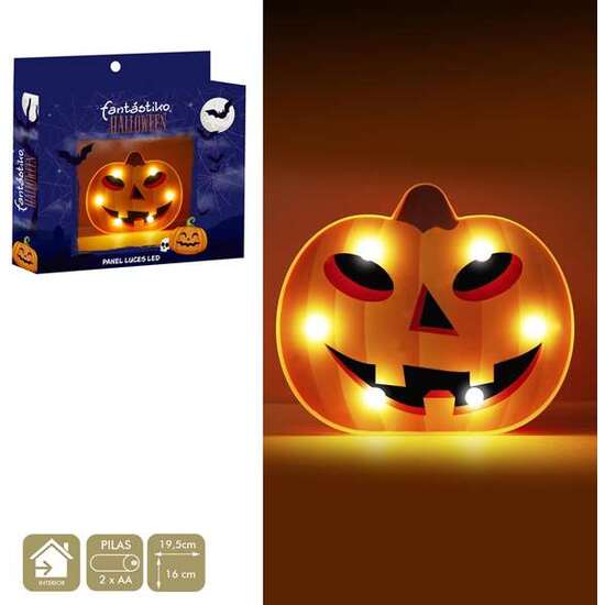 MARQUESINA CALABAZA CON LUZ 19,5X16 CM image 2