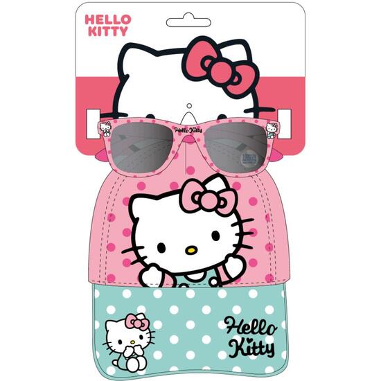 GORRA SET GAFAS DE SOL HELLO KITTY image 0