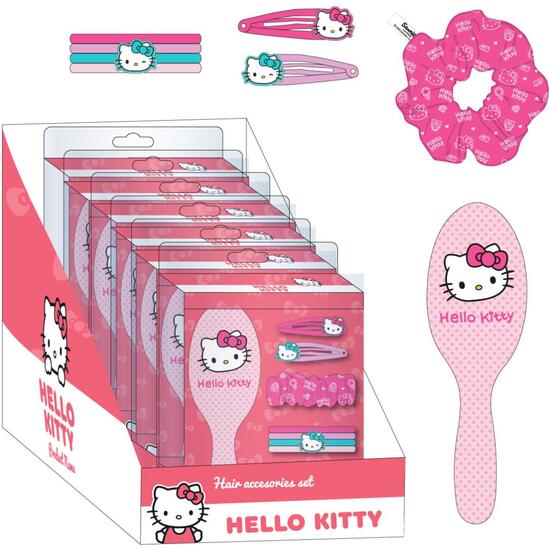 SET DE BELLEZA ACCESORIOS DISPLAY HELLO KITTY image 0