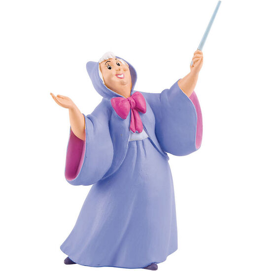 FIGURA HADA MADRINA CENICIENTA DISNEY 10CM image 0