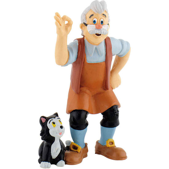 FIGURA GEPETTO PINOCHO DISNEY 7CM image 0