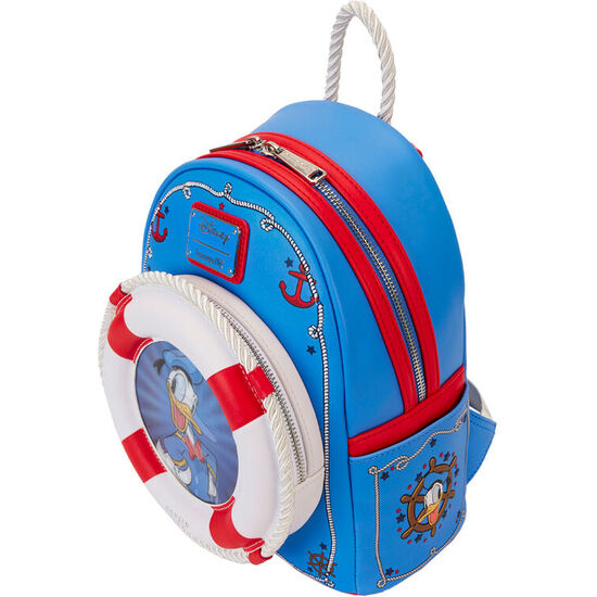 MOCHILA 90TH ANNIVERSARY PATO DONALD DISNEY LOUNGEFLY 26CM image 2