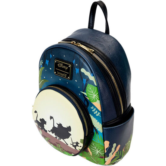MOCHILA 30TH ANNIVERSARY HAKUNA MATATA REY LEON DISNEY LOUNGEFLY 26CM image 2
