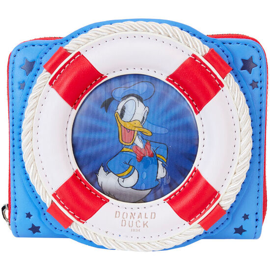 CARTERA 90TH ANNIVERSARY PATO DONALD DISNEY LOUNGEFLY image 0